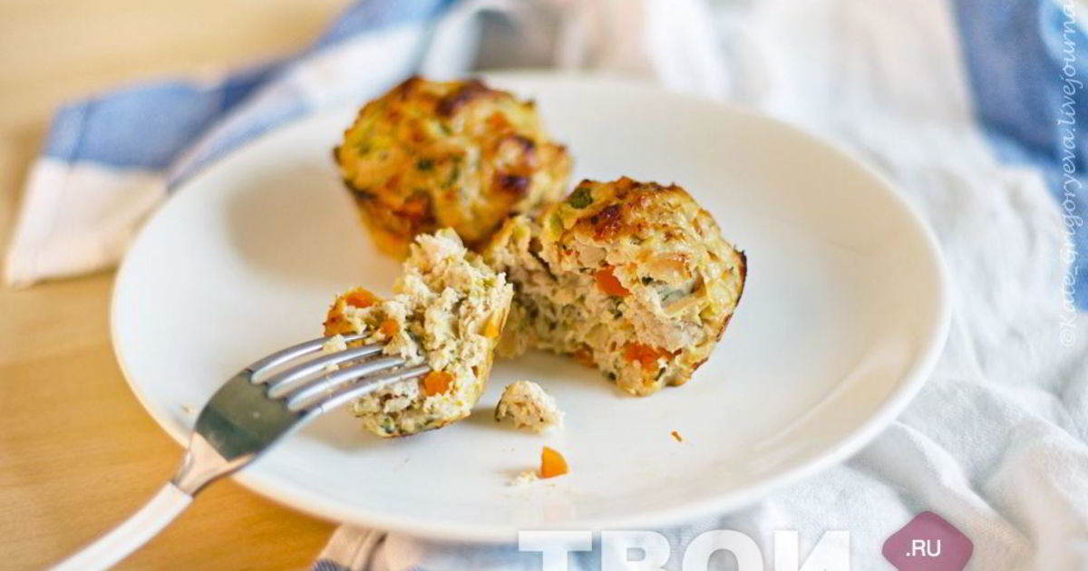 Маффины С Курицей Фото
