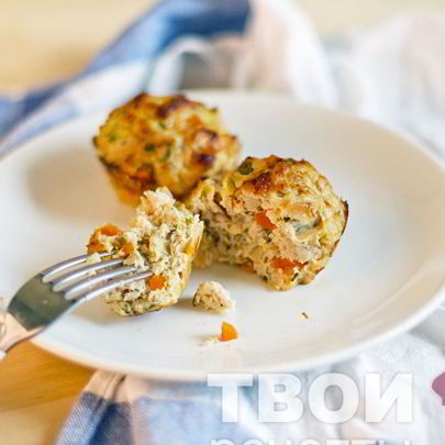 Мясные маффины