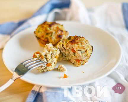 Мясные маффины