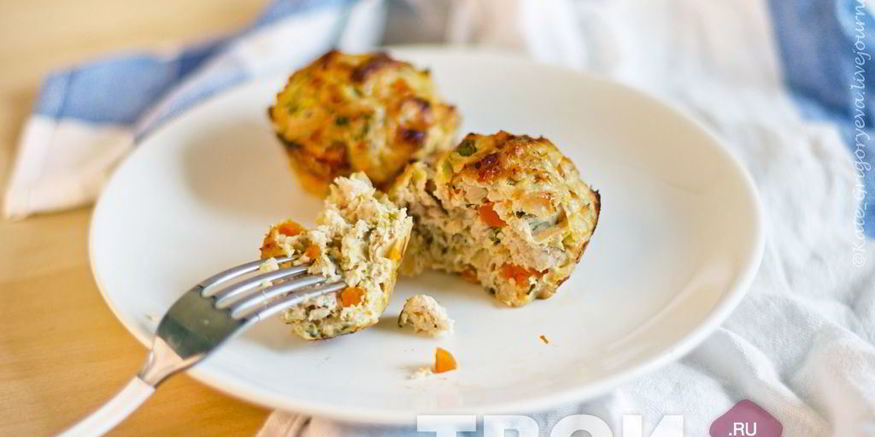 Рецепт мясных маффинов
