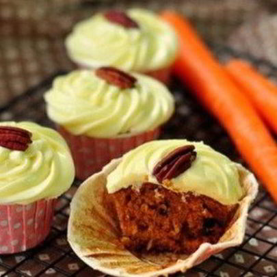 Овсяные мини-маффины с морковью и свеклой