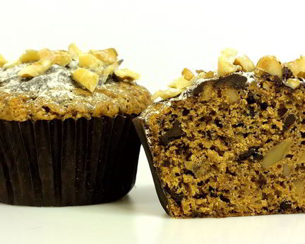 Шоколадно-кофейные маффины