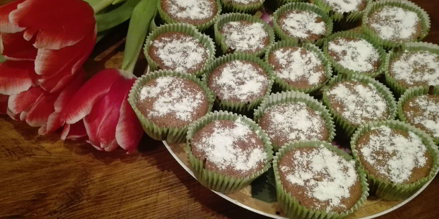 Рецепт шоколадных маффинов на ряженке