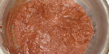 шоколадные маффины с миндалем и сливочным сыром