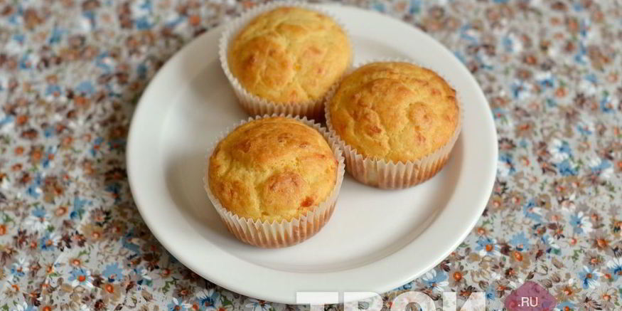 Рецепт сырных маффинов