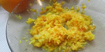 апельсиновый манник