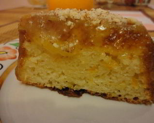 Манник апельсиновый с цитрусовой помадкой