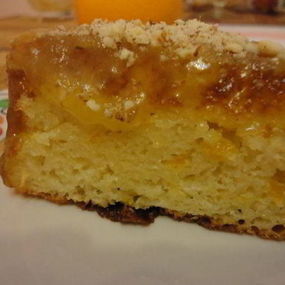 Манник апельсиновый с цитрусовой помадкой