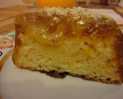 Манник апельсиновый с цитрусовой помадкой