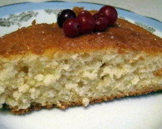 Манник на кефире без яиц