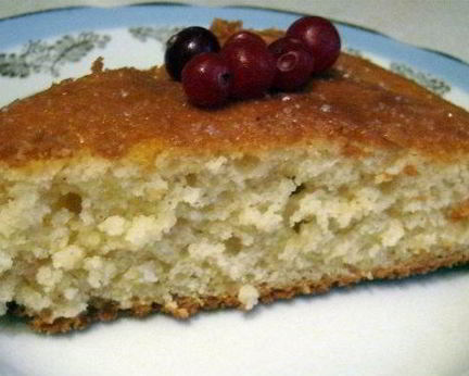 Манник на кефире без яиц