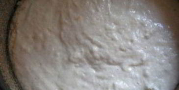 манник на кефире без яиц