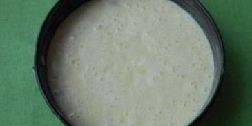 манник на кефире простой