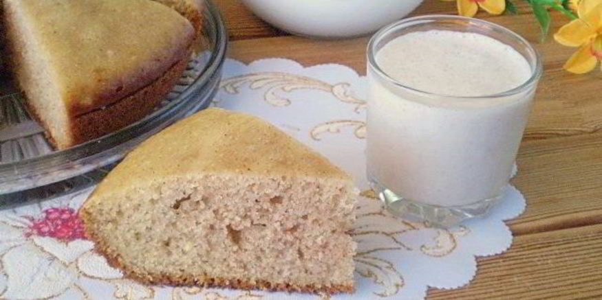 Рецепт манника на кефире