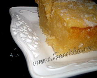 Манник на ряженке с тыквой