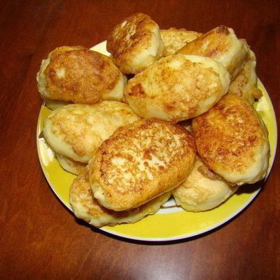 Манник на сковороде