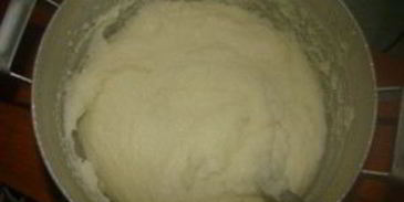 манник на сковороде