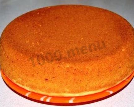 Манник на сметане в мультиварке