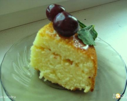 Манник со сгущенкой