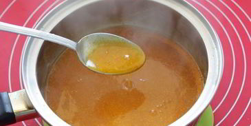 манник творожный с облепиховым соусом