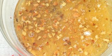 медово-кофейный постный манник