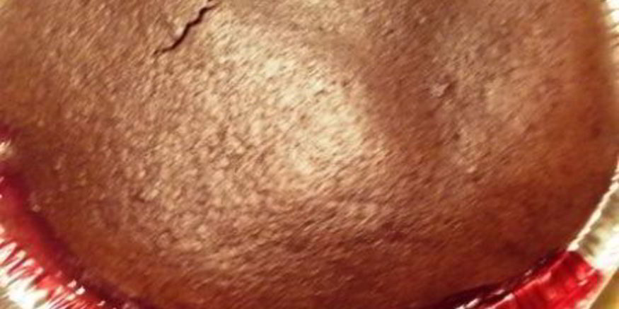 Рецепт шоколадного манника с ягодами