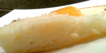 творожно-персиковый манник