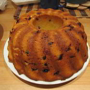 Рецепт Творожного манника с черной смородиной