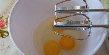 творожный манник с клюквой