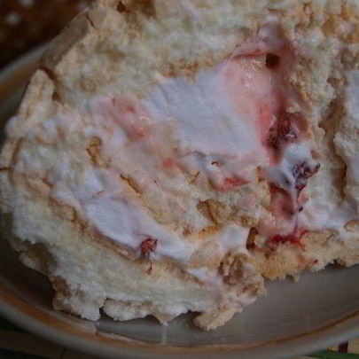 Меренговый рулет