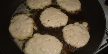 банановые оладушки с шоколадом