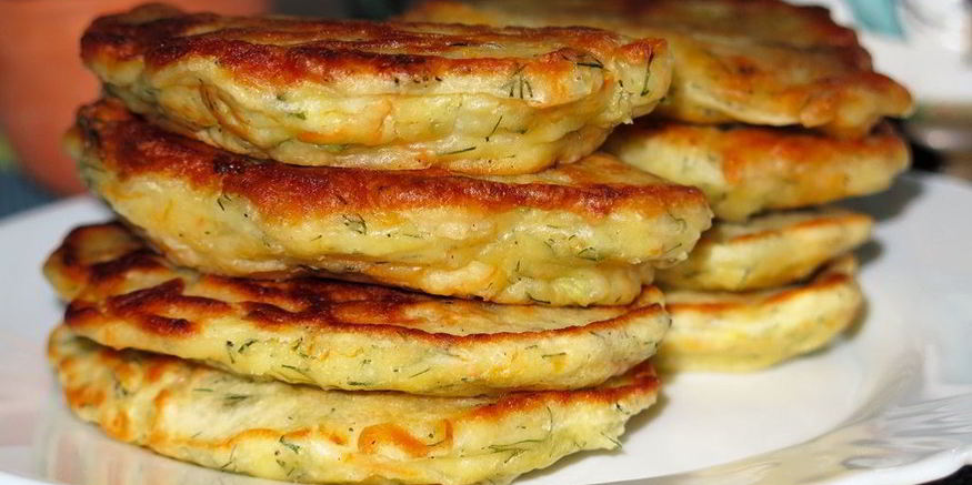 Рецепт капустных оладий