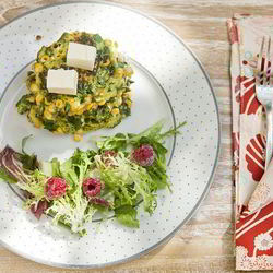 Куриные оладьи