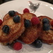 Рецепт Миндально-банановых оладушки