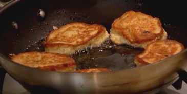 миндально-банановые оладушки