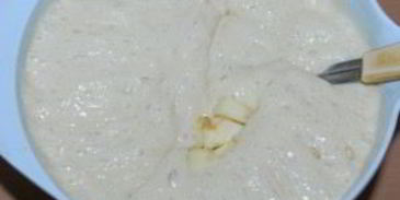 оладушки на кефире с яблоками