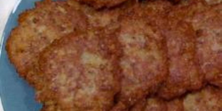 Рецепт оладий из гречки с картофелем