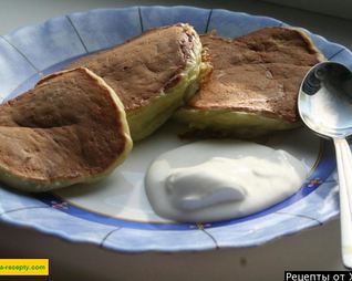 Оладьи из кабачков сладкие