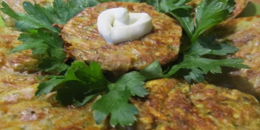 Рецепт оладий из кабачков в духовке