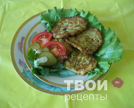 Оладьи из кабачков