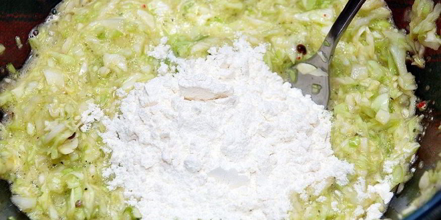 Рецепт оладий из капусты