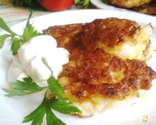 Оладьи из цветной капусты