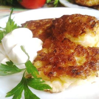 Оладьи из цветной капусты