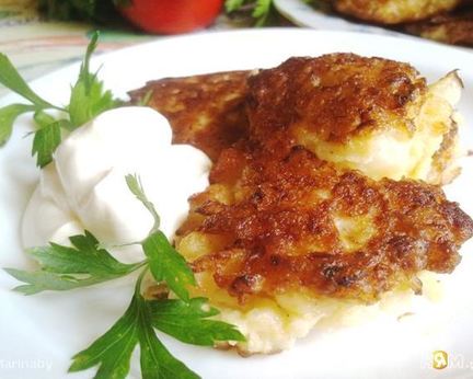 Оладьи из цветной капусты