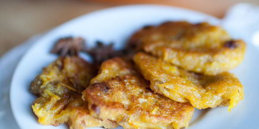 Рецепт оладий из тыквы