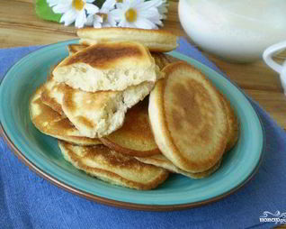 Оладьи на кислом кефире