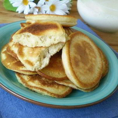 Оладьи на кислом кефире