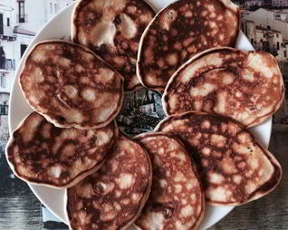 Оладьи на сливках