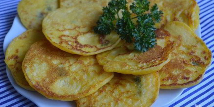 Рецепт оладий с картошкой