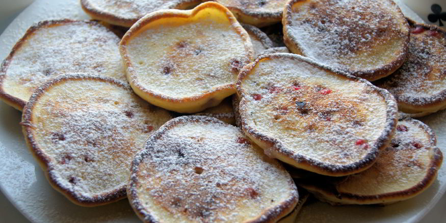 Рецепт оладий с облепихой